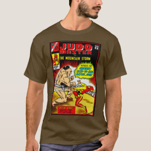 Camiseta Cômica do Mestre de JUDO dos Anos 60