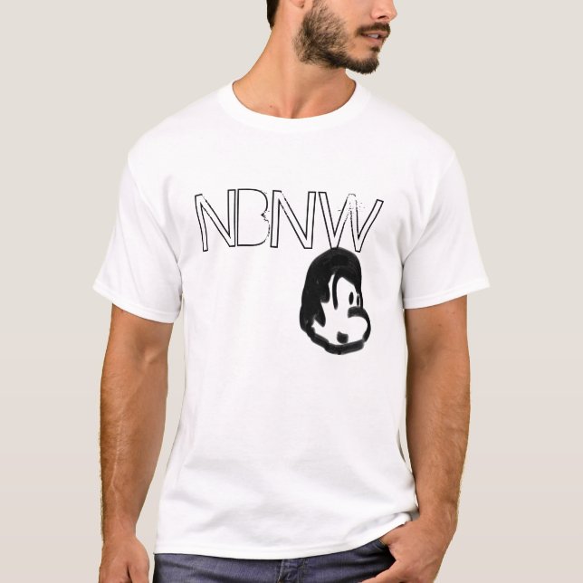 Camiseta comicface, NBNW (Frente)