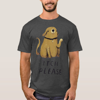 Camiseta comichão, por favor