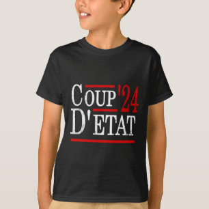 Camiseta Comício Republicano do Golpe de Estado Anti-Kamala