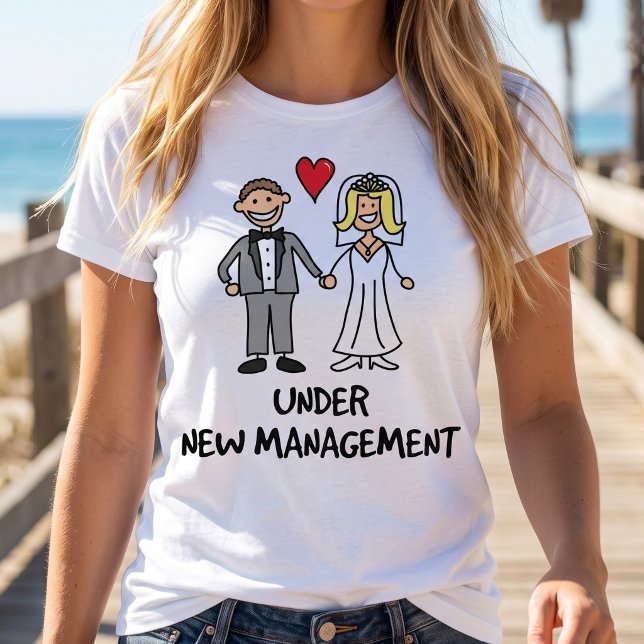 Camiseta Cômico Sob Nova Administração - Lua de Mel da Noiv (Criador carregado)