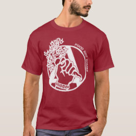 Camiseta Comida Anarquista sem Bombas