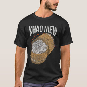 Camiseta Comida Asiática Laos Tailandês Khao Niew Sticky 