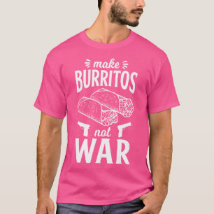 Camiseta Comida Burrito Mexicana