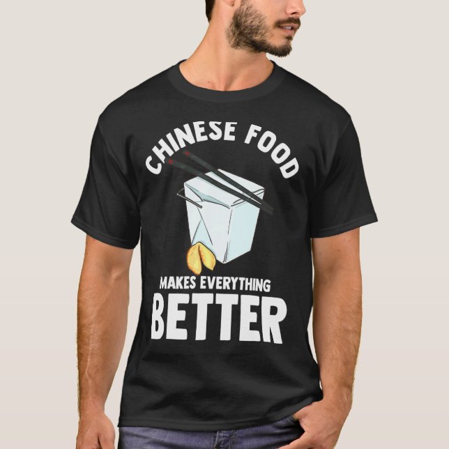 Camiseta Comida Chinesa Delivery Foodie Fofo (Frente)
