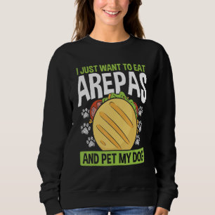 Camiseta Comida Colombiana Amante de Arepas Dono do meu cac