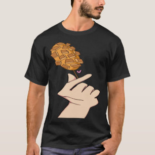 Camiseta Comida coreana Gamja Corndog Hotdog Love