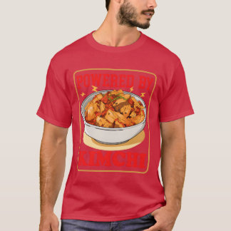Camiseta Comida coreana Kimchi com o poder dos amigos Kimch