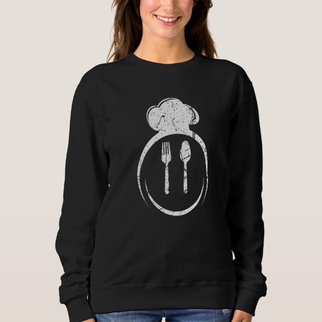 Camiseta Comida culinária Sous Chef Chef Hat Cozinhar Scho (Frente)