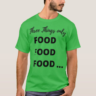 Camiseta comida da comida comida