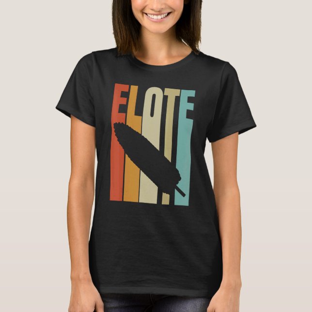 Camiseta Comida da rua Elote mexicana (Frente)