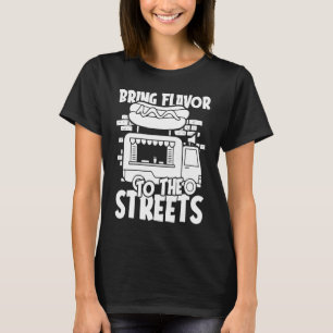 Camiseta Comida da Rua Truck Stall do Fornecedor
