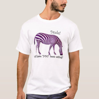 Camiseta Comida da zebra… hehe
