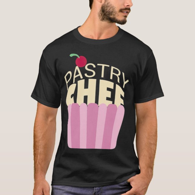 Camiseta Comida de aniversário de astronautas da Paery Chef (Frente)