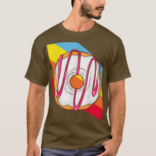 Camiseta Comida de bolos de padaria do Assar do Rosquinha D