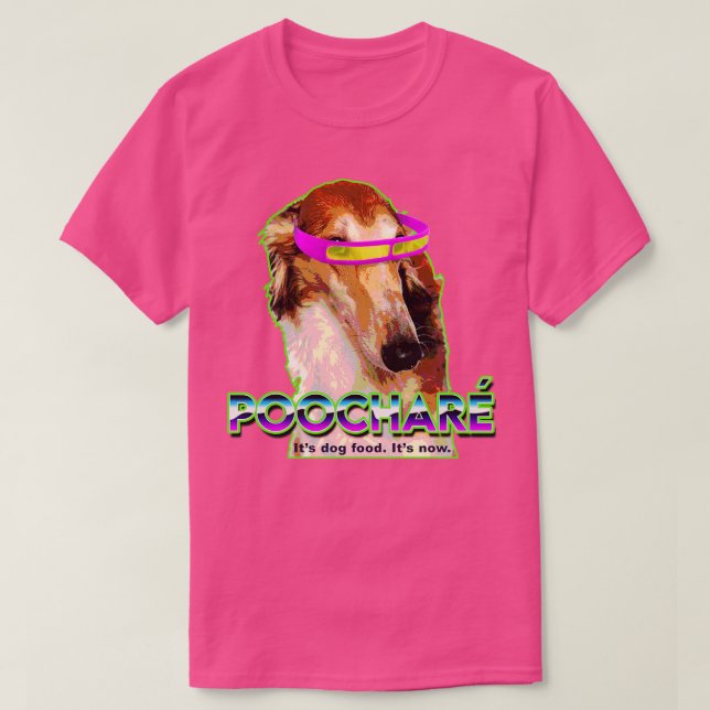 Camiseta COMIDA DE Cachorro POOCHAR SCTV 1981 (Frente do Design)