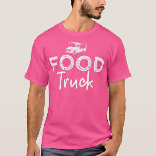 Camiseta Comida de Caminhão com Comida de Rua Restaurante d