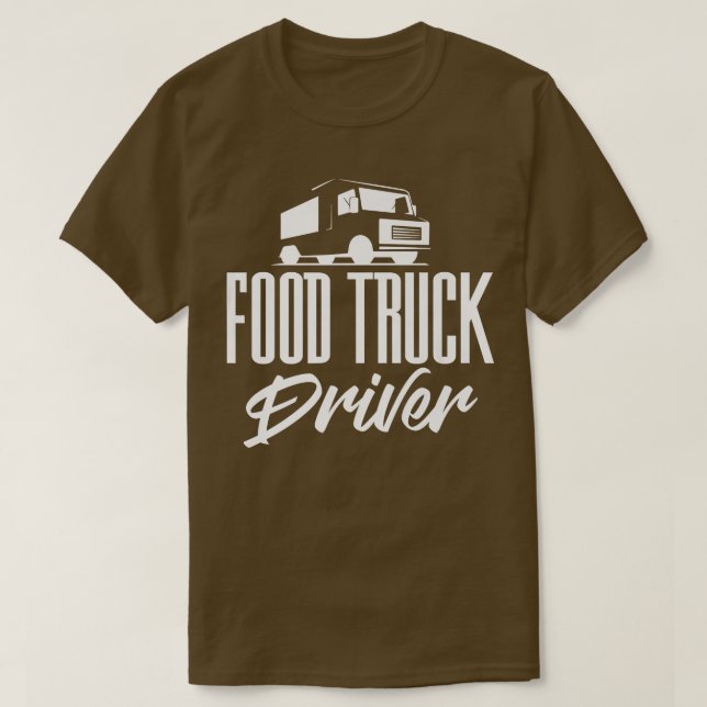 Camiseta Comida de Caminhão com Comida de Rua Restaurante d (Frente do Design)