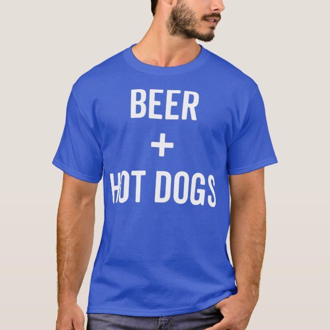 Camiseta Comida de cerveja gráfica do Drinker com Bebendo l (Frente)