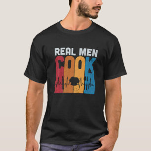 Camiseta Comida de cozinha culinária do restaurante Vintage
