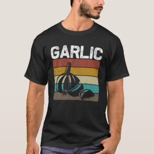 Camiseta Comida de Cozinhar de Especiarias em alho retrato