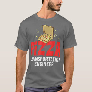 Camiseta Comida de entrega de driver de entrega de pizza ma