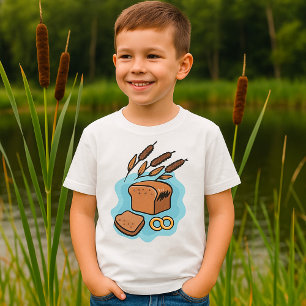 Camiseta Comida de fazendeiro Rustic Whole Bread
