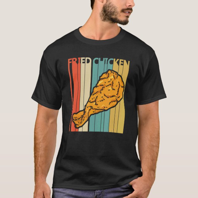 Camiseta Comida de Frango Frito (Frente)