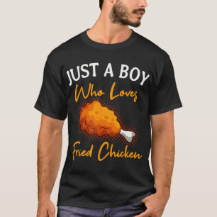 Camiseta Comida de Frango Frito Restaurante Prato Chef Cozi