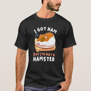 Camiseta Comida de Hamsters, mas eu não sou um Hamst