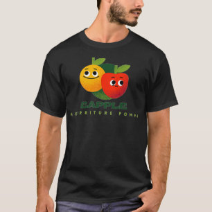 Camiseta comida de maçã Classic TSirt