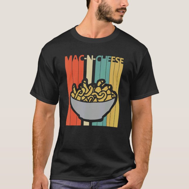 Camiseta Comida de Macarrão com Queijo (Frente)