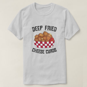 Camiseta Comida de Minnesota em Wisconsin, "Deep Fried Chee