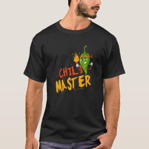 Camiseta Comida de Pepper Aromatizante de Picante de Chili