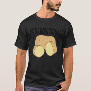 Camiseta Comida de Potatoa Chef Vegetal Potatolicioso