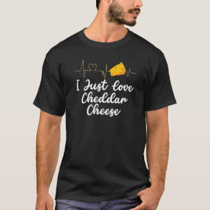 Camiseta Comida de queijo Cheddar