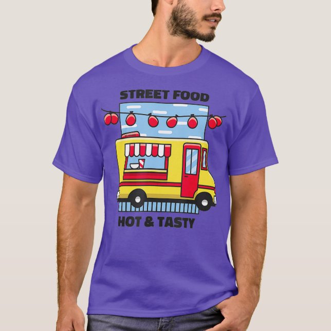 Camiseta Comida De Rua Quente E Pesada (Frente)