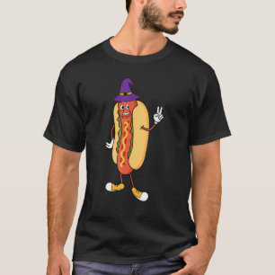 Camiseta Comida de salsicha de bruxos preguiçosos no Hallow