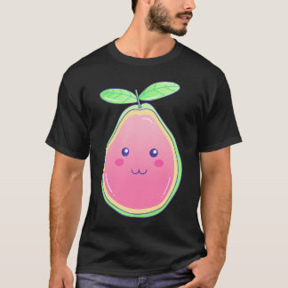 Camiseta Comida de suco de Fruta de goiaba doce