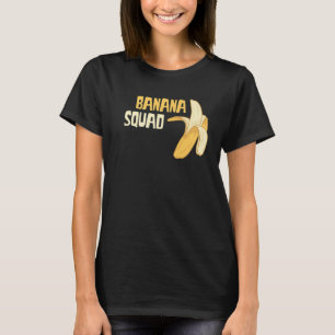 Camiseta Comida de vegetarianos na praça de Banana Fruta