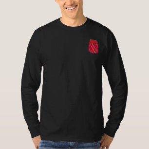 Camiseta Comida de Verão Morangos Morangos Vermelhos Ruas d