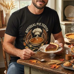 Camiseta Comida do ano personalizada, divertido Dia de Ação