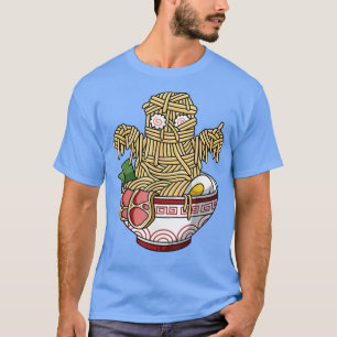 Camiseta Comida do Monstro do Halloween do Anime Japonês Ka
