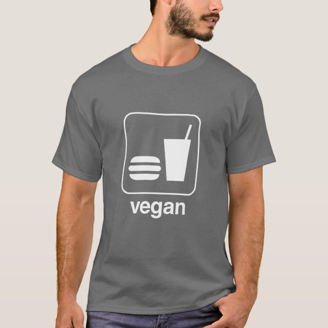 Camiseta Comida do Vegan (Frente)