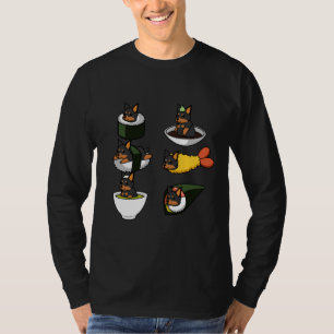 Camiseta Comida Doberman Japonês