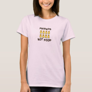 Camiseta Comida dos amigos não