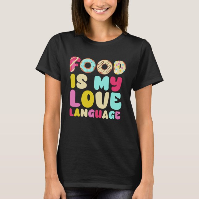 Camiseta Comida É Meu Gourmet Executivo Chef Do (Frente)