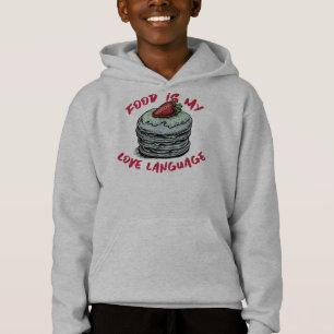 Camiseta Comida É Minha Língua De Amor