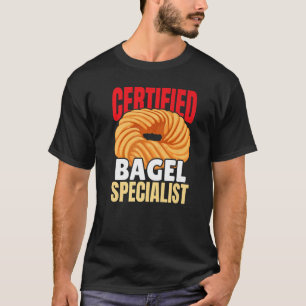 Camiseta Comida Especialista em Bagel certificada Foodie Br