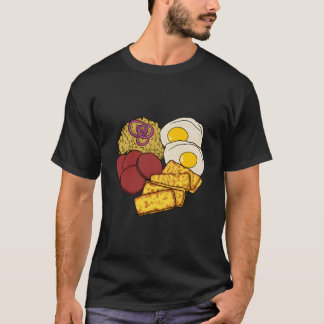 Camiseta Comida favorita da República Dominicana G㺠Salami